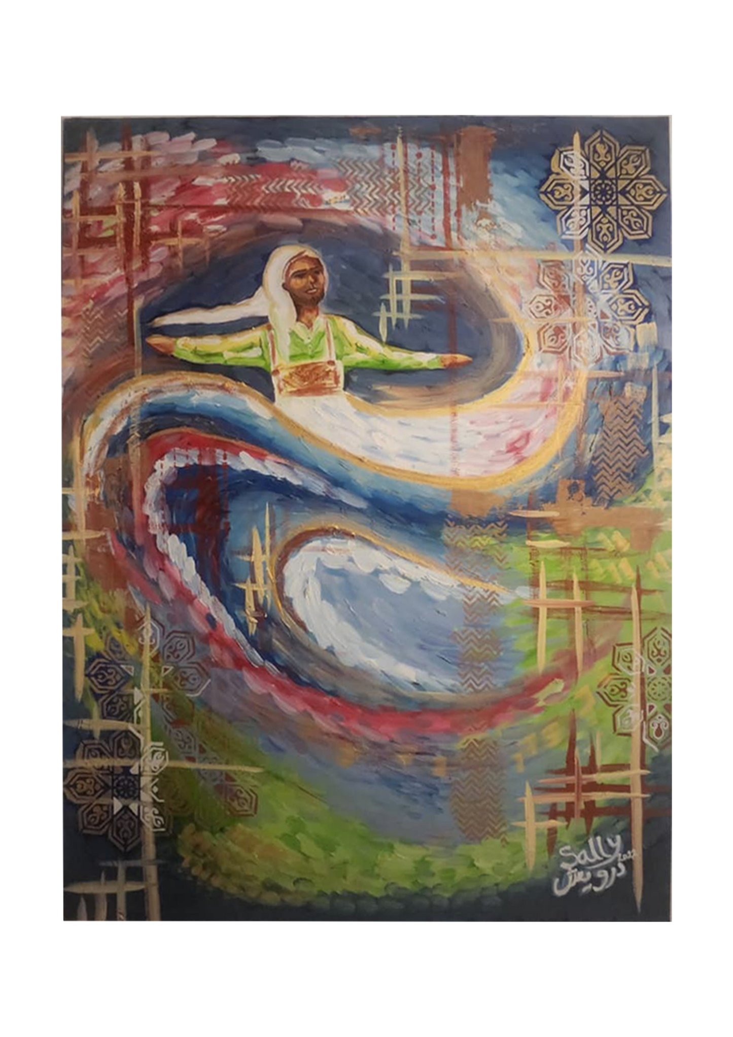 Glamour of Tanoura | 90×120 cm