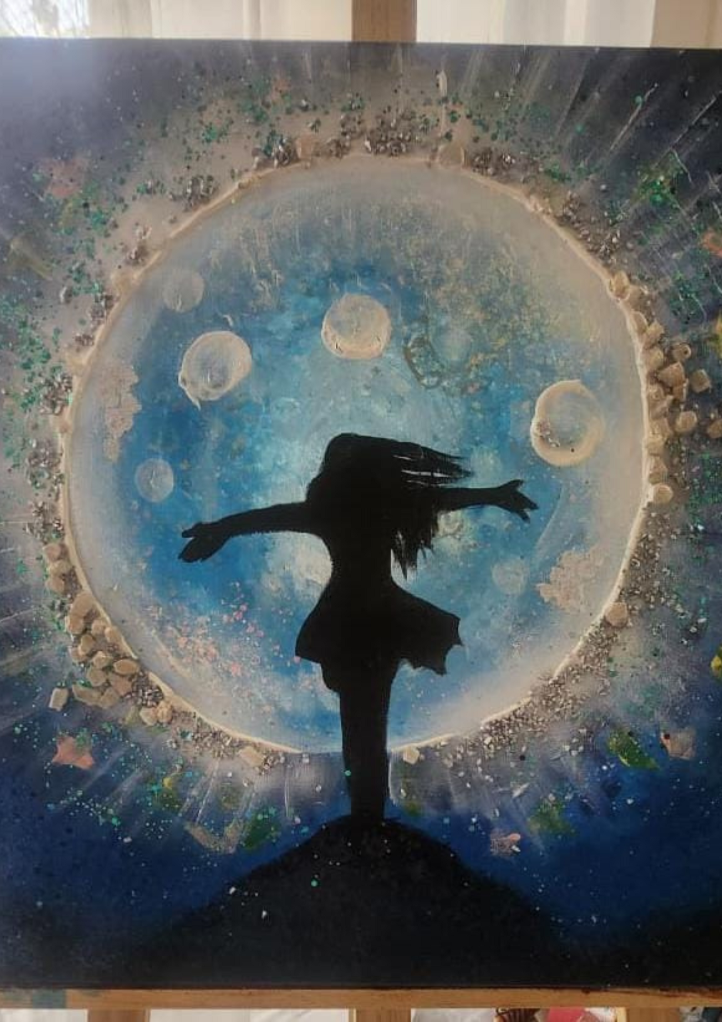 Shiny Freedom | 50×50 cm