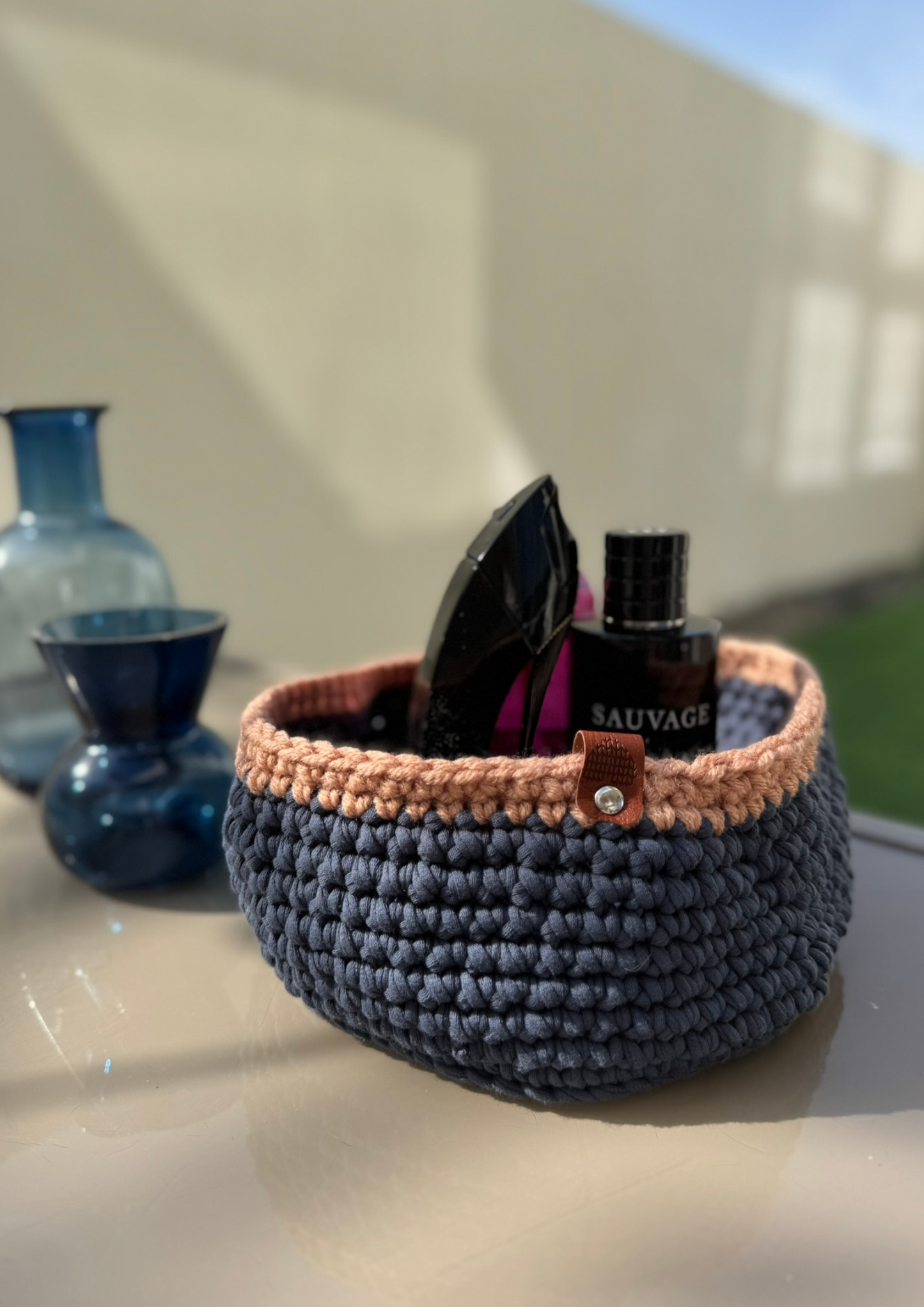 Handmade Crochet Organizer – Stylish & Functional Storage