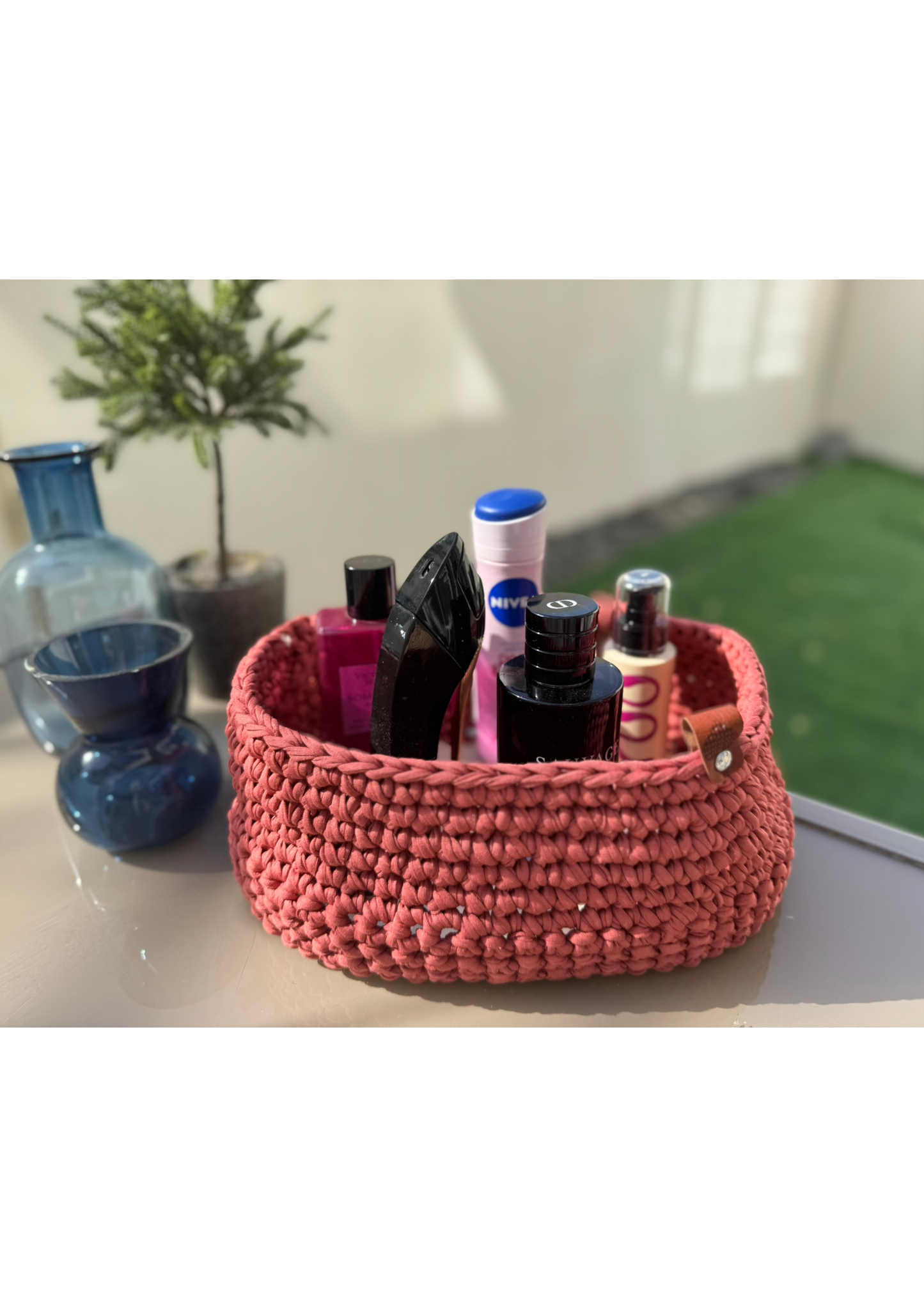 Handmade Crochet Organizer – Stylish & Functional Storage