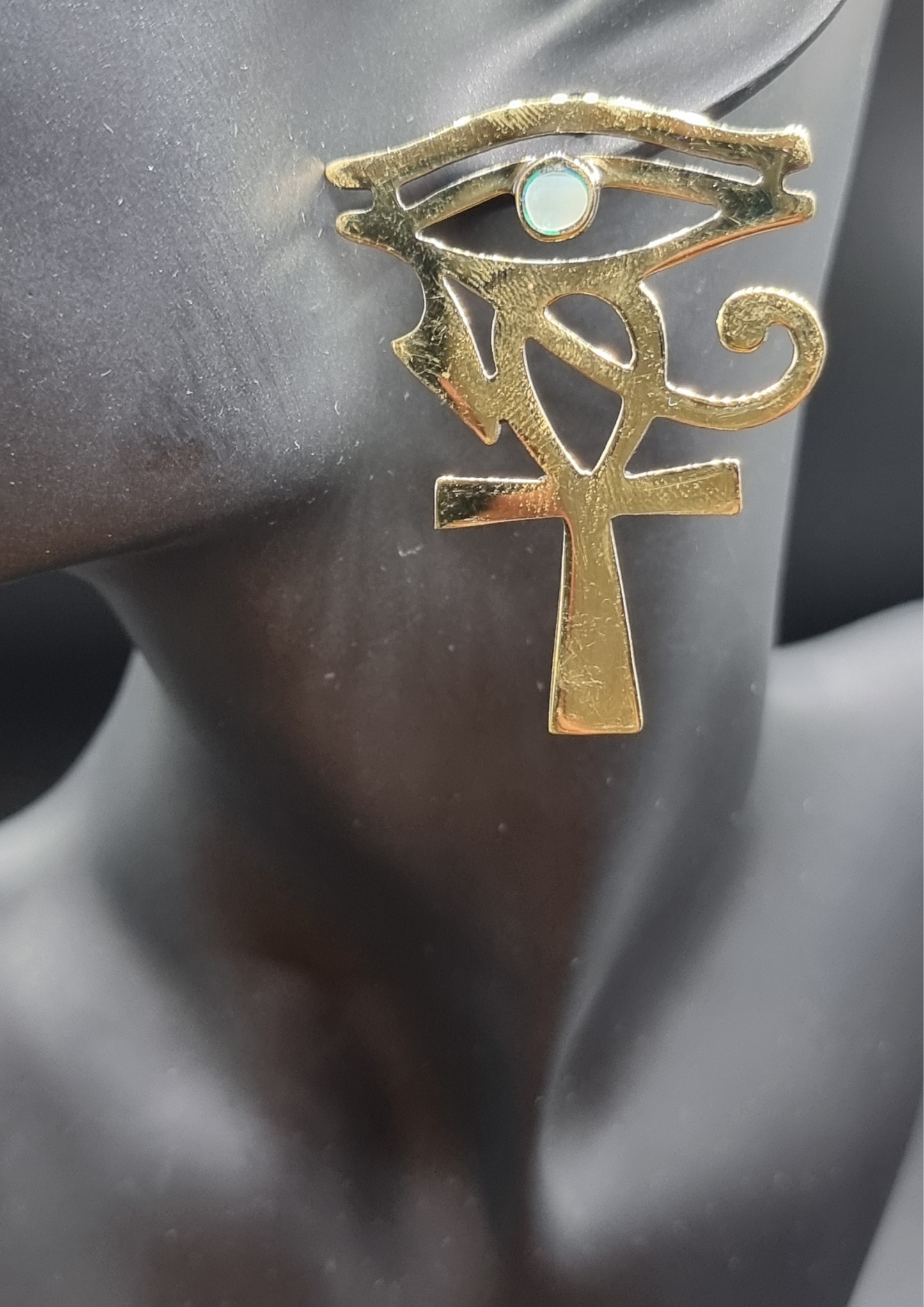 Horus Eye Handmade Earring