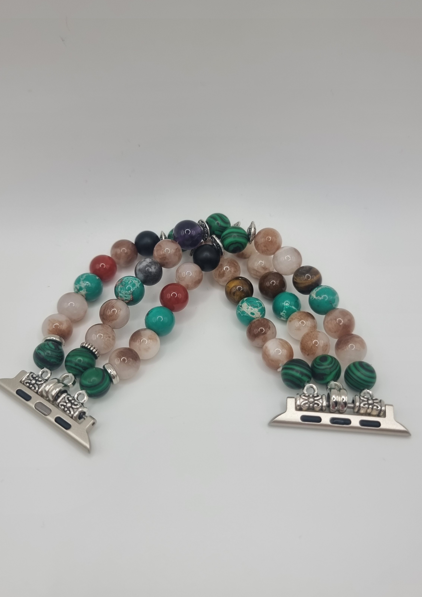 Ceelo Handmade Multi-Stone Beaded Strap for Apple Watch