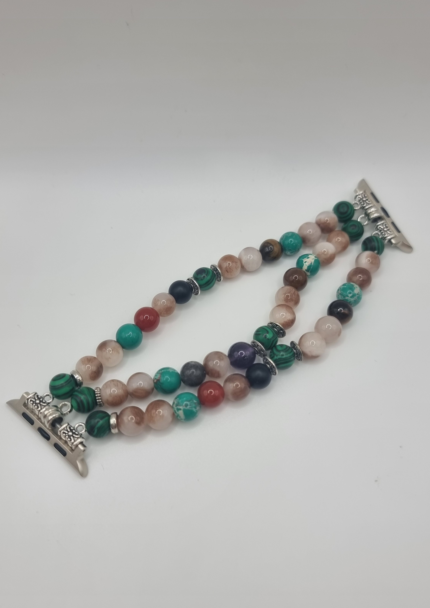 Ceelo Handmade Multi-Stone Beaded Strap for Apple Watch