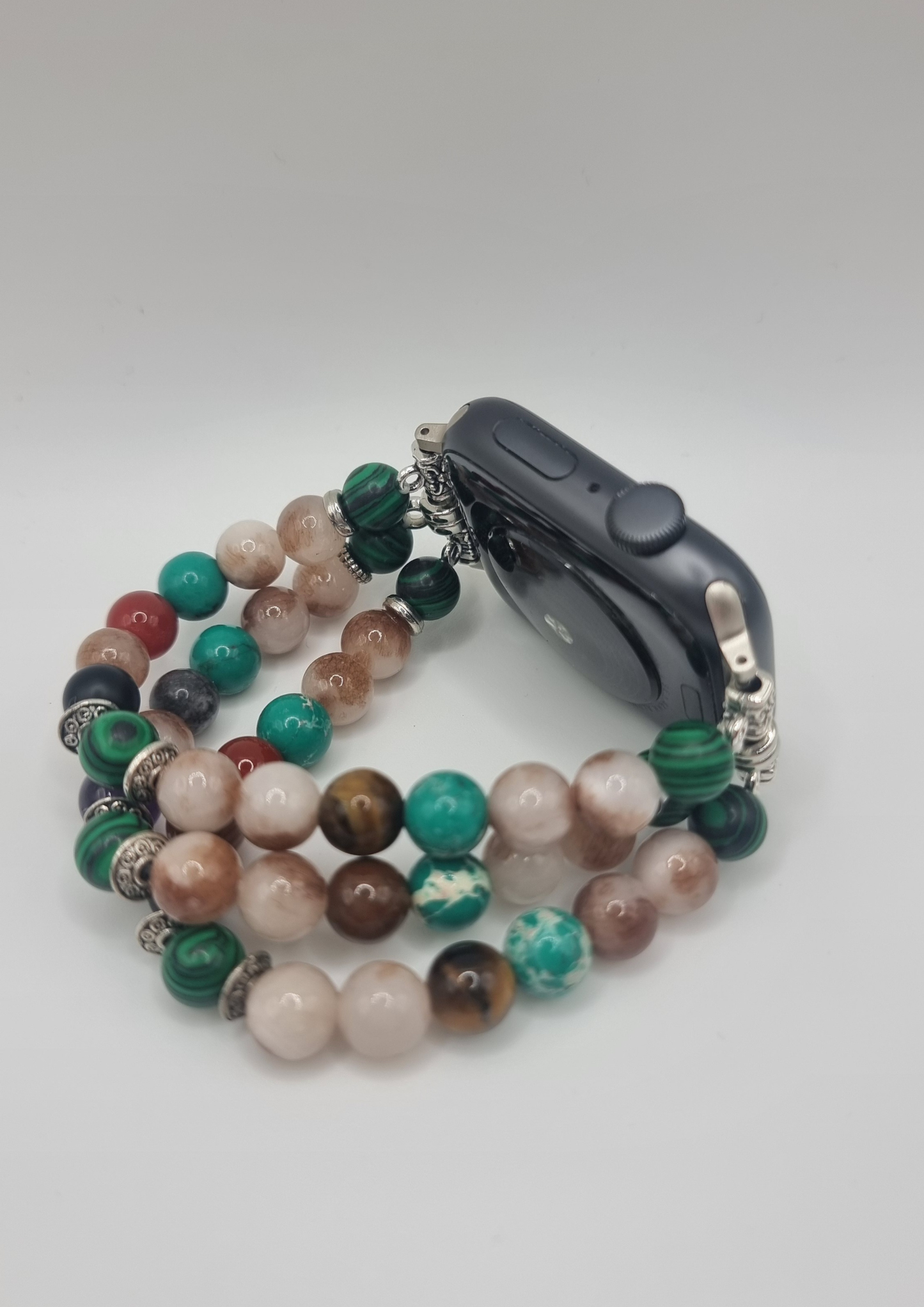 Ceelo Handmade Multi-Stone Beaded Strap for Apple Watch