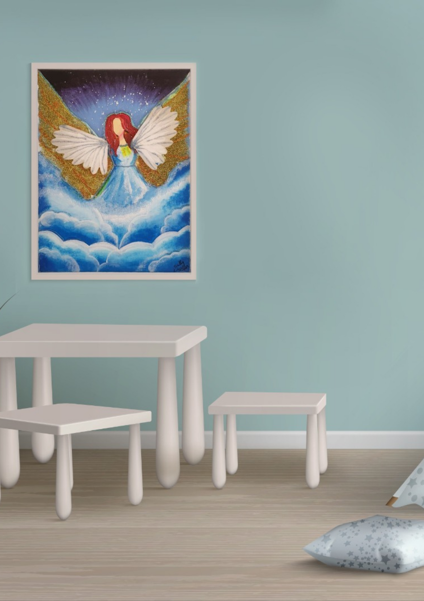 Angel Lady | 30×40 cm