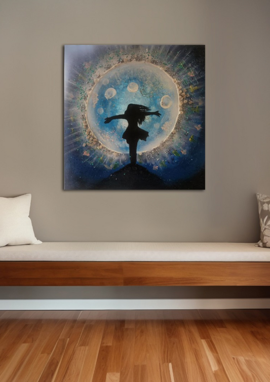 Shiny Freedom | 50×50 cm