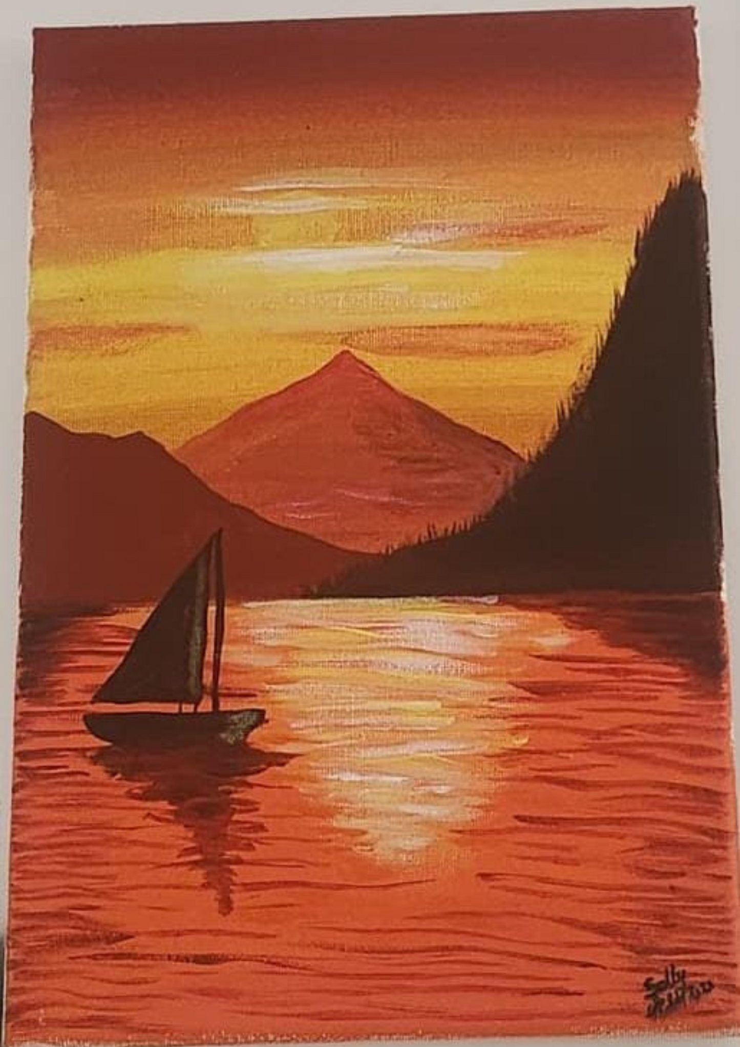Sunset | 30×20 cm