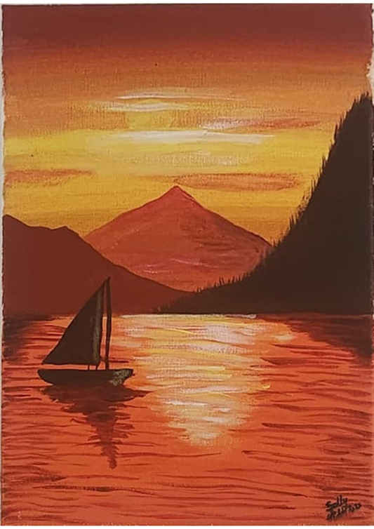 Sunset | 30×20 cm