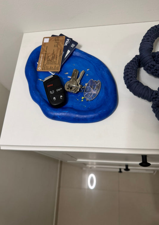 Small Jesmonite Tray – Minimal Accessory Catchall