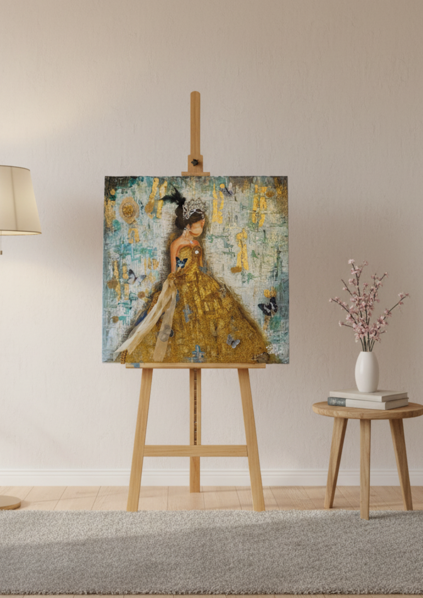 Glamorous Lady – 50×50 cm