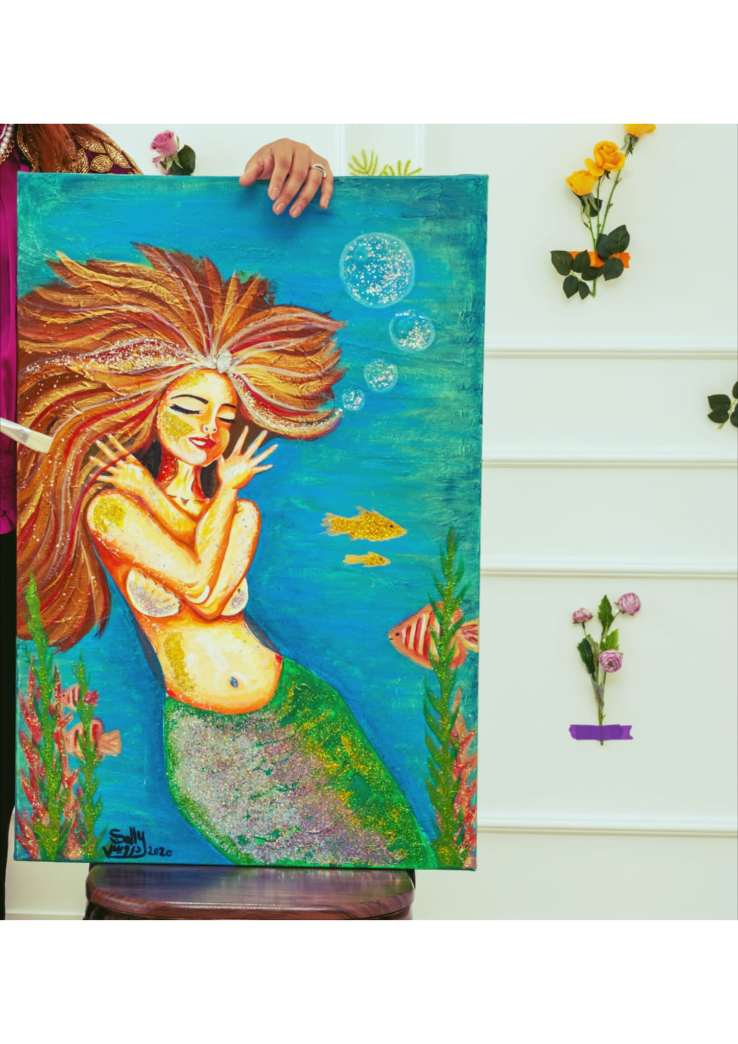 Love Mermaid – 60×90 cm