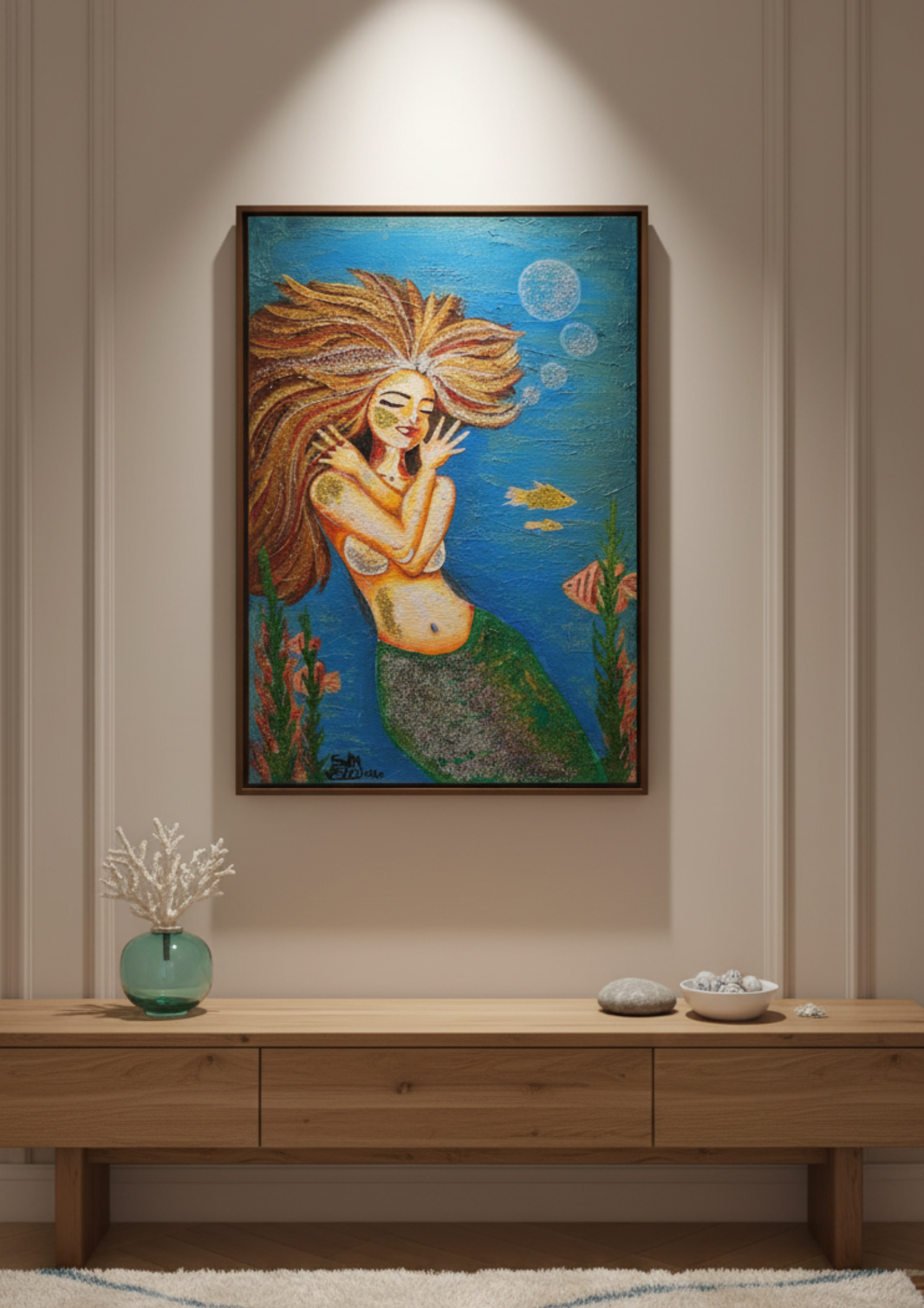 Love Mermaid – 60×90 cm