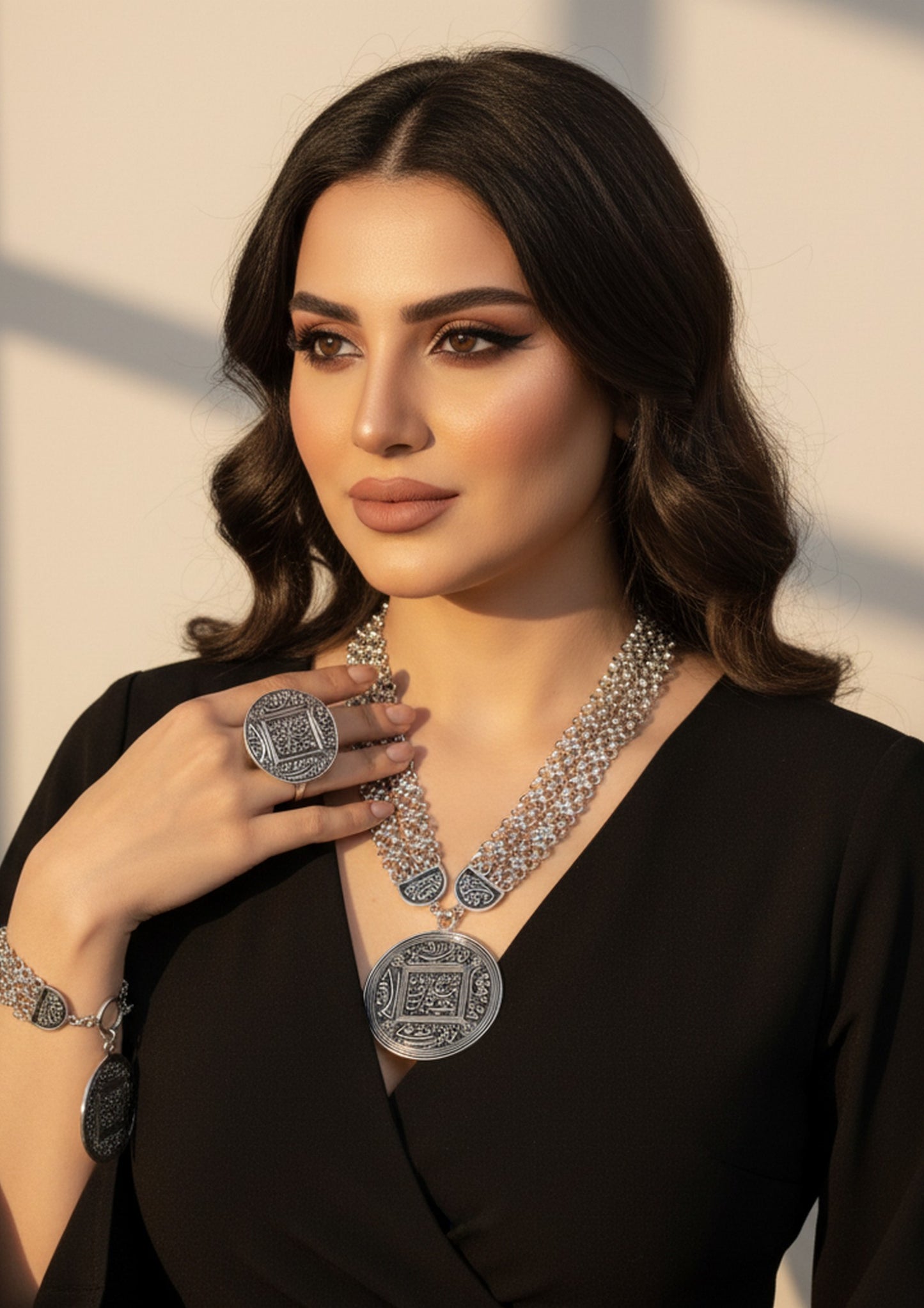 Handmade Accessories Set – Durable Chrome Nickel Plated Copper Jewelry for Women