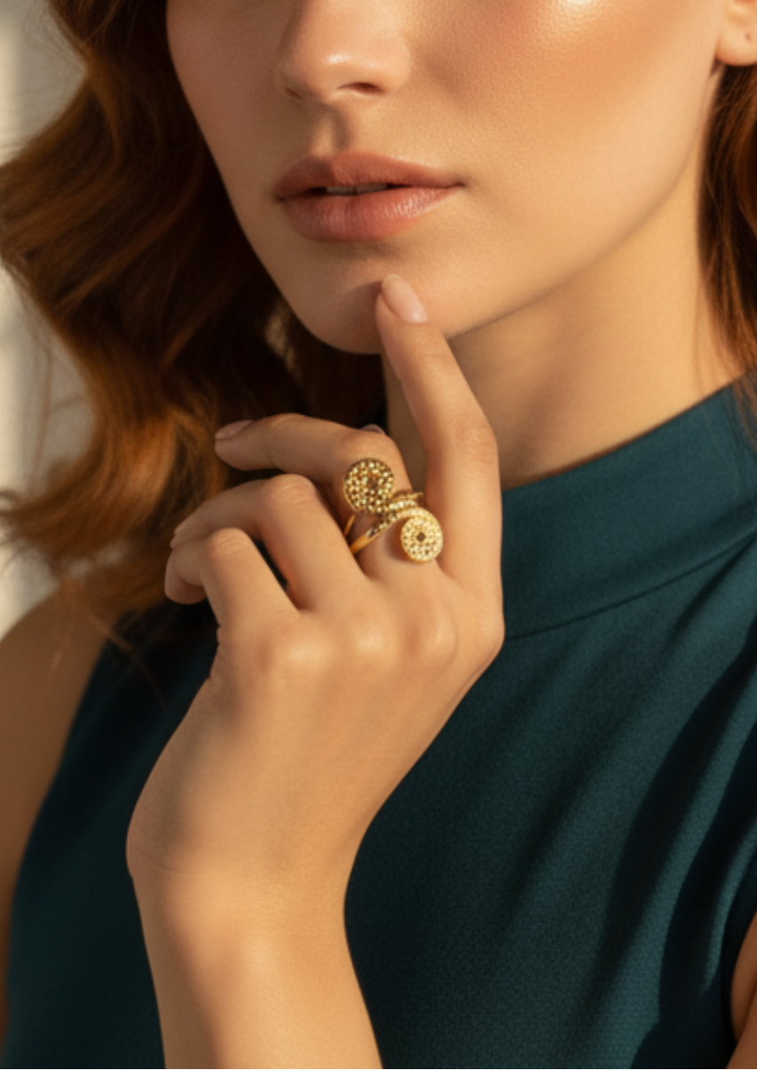 Handmade Women’s Copper Ring – Long-Lasting Adjustable Jewelry