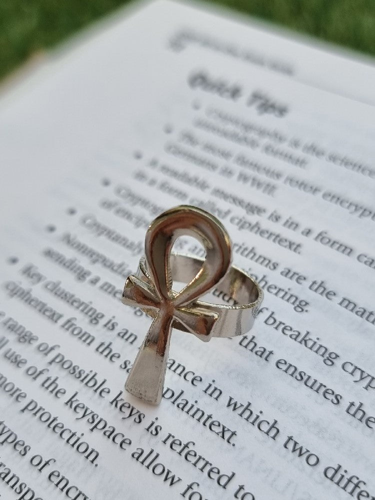 The Ankh Handmade Ring